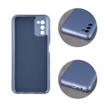 Metallic case for Samsung Galaxy A32 5G / M32 5G light blue