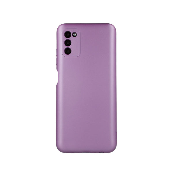 Metallic case for Realme C31 violet