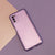 Metallic case for Samsung Galaxy A03S violet