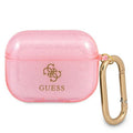 Guess case for AirPods Pro GUAPUCG4GP pink Glitter Collection