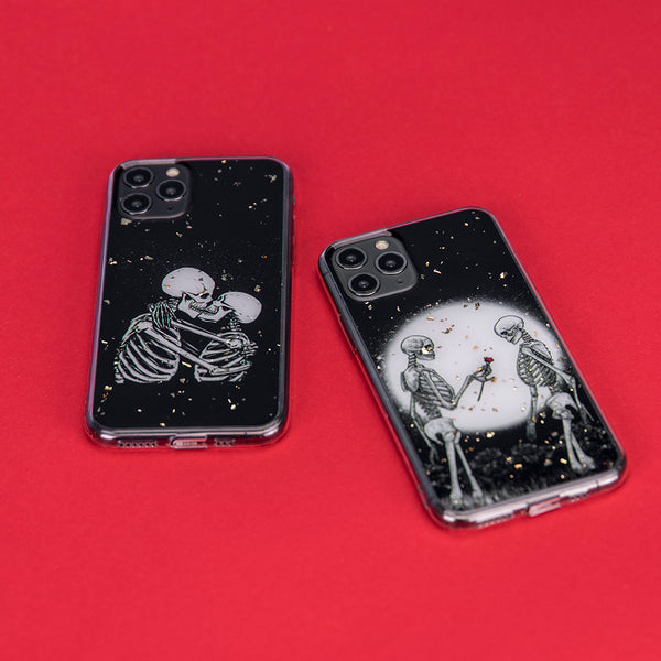 Romantic Skeletons 1 case for iPhone X / XS