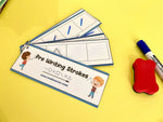 English Pre Writing Practice Bundle for Kids.