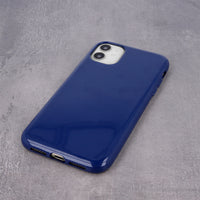 Jelly case for Huawei P Smart 2021 navy blue