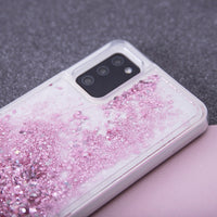 Liquid Sparkle TPU case for Samsung Galaxy A41 purple