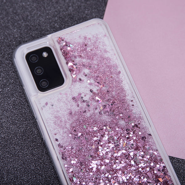 Liquid Sparkle TPU case for iPhone 13 Pro 6,1&quot; purple