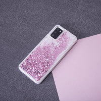 Liquid Sparkle TPU case for Xiaomi Redmi Note 10 4G / 10S purple