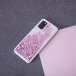 Liquid Sparkle TPU case for Huawei  P Smart 2021 purple