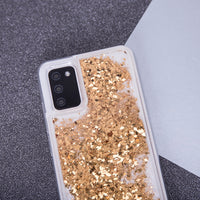 Liquid Sparkle TPU case for Samsung Galaxy A32 4G gold