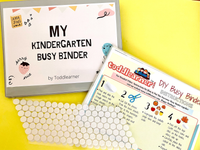 DIY Kindergarten Busy Binder Kit