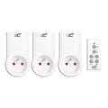 Remote controlled mains socket x3 LTC