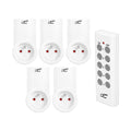 Remote controlled mains socket x5 LTC
