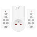 Remote controlled mains socket x2 LTC