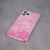 Gold Glam case for iPhone 13 Mini 5,4&quot; Pink