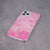 Gold Glam case for iPhone 13 Pro 6,1&quot; Pink
