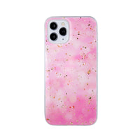 Gold Glam case  for iPhone 12 / iPhone 12 Pro 6,1&quot; Pink