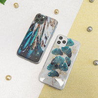 Gold Glam case for iPhone 11 Pro feathers