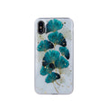 Gold Glam case for iPhone 12 Mini 5,4&quot; leaves