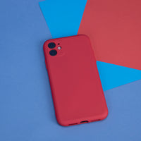 Silicon case for Samsung Galaxy A02S red