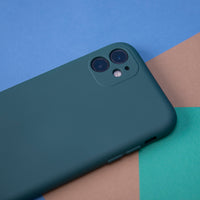 Silicon case forXiaomi Redmi Note 10 Pro / 10 Pro Max forest green