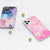 Gold Glam case for Samsung Galaxy A02S Pink