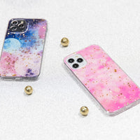 Gold Glam case for Samsung Galaxy A72 4G / A72 5G Pink