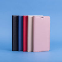 Smart Magnet case for Xiaomi Redmi Note 9T 5G red