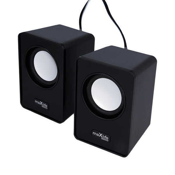 Maxlife Home Office MXHS-01 computer speakers 2x3W 1,10 m black