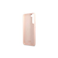 Karl Lagerfeld case for Samsung Galaxy S22 Plus KLHCS22MSLKHPI pink hard case Silicone Karl's Head