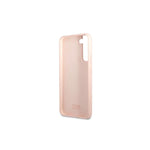 Karl Lagerfeld case for Samsung Galaxy S22 Plus KLHCS22MSLKHPI pink hard case Silicone Karl's Head
