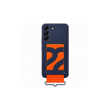 Samsung Silicone Cover Strap for Galaxy S22 Plus navy