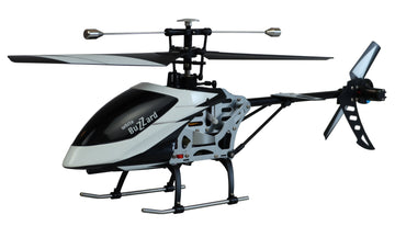 Buzzard V2 single rotor helicopter 4-channel RTF white