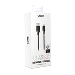 Forever Core Classic cable USB - Lightning 1,5 m 2,4A black