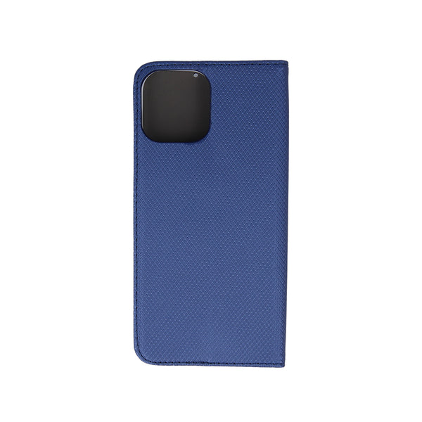 Smart Magnet case for iPhone 13 Pro Max 6,7&quot; navy blue