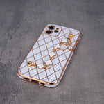 Glamour case for iPhone 13 Mini 5,4&quot; white