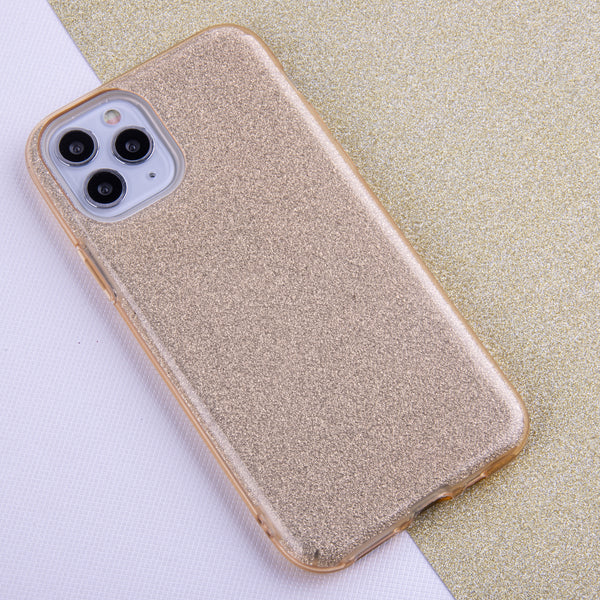 Glitter 3in1 case for Xiaomi Redmi 9T gold