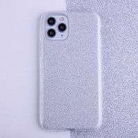 Glitter 3in1 case for iPhone 12 Pro Max 6,7&quot; silver