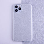 Glitter 3in1 case for iPhone 12 / 12 Pro 6,1&quot; silver