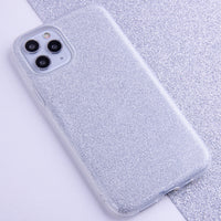 Glitter 3in1 case for Samsung Galaxy A13 5G / A04S silver