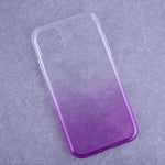 Gradient case for iPhone XR violet