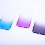 Gradient case for iPhone X / XS blue