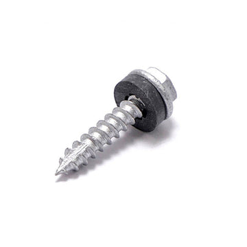 500 Pcs 25Mm Hex Head Needle Point Screws C3 Galvanised 10G