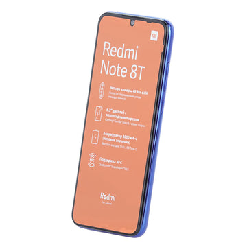 LCD + Touch Panel Xiaomi Redmi Note 8T Blue with Frame Original