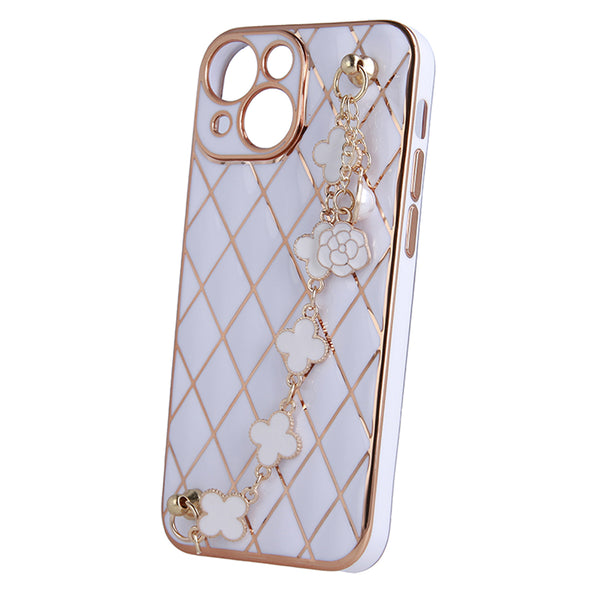 Glamour case for iPhone 13 Mini 5,4&quot; white