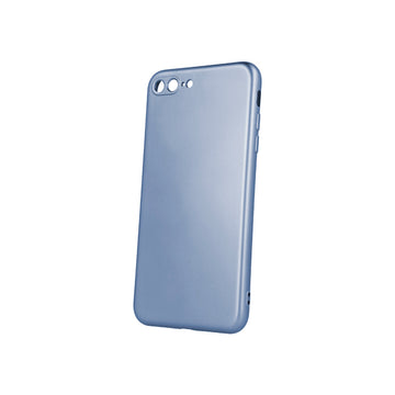 Metallic case for iPhone 7 Plus / 8 Plus light blue