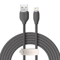 Baseus cable Jelly Liquid USB - Lightning 2 m 2,4A black