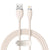 Baseus cable Jelly Liquid USB - Lightning 2 m 2,4A pink