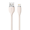 Baseus cable Jelly Liquid USB - Lightning 2 m 2,4A pink