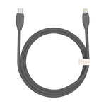 Baseus cable Jelly Liquid PD USB-C - Lightning 1,2 m black 20W