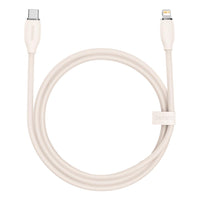 Baseus cable Jelly Liquid PD USB-C - Lightning 1,2 m pink 20W