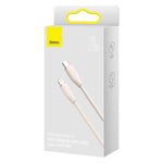 Baseus cable Jelly Liquid PD USB-C - Lightning 1,2 m pink 20W